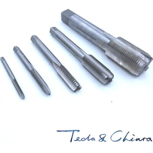 2Pcs 13mm x 1.0 Metric HSS Right Hand Plug Tap M13 x 1mm 1 13*1 Threading Tools For Mold Machining Free shipping