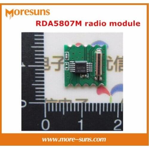 Fast Free ship 50pcs/lot FM radio module FM MODULE RDA5807M RRD-102V2.0 fm stereo radio module