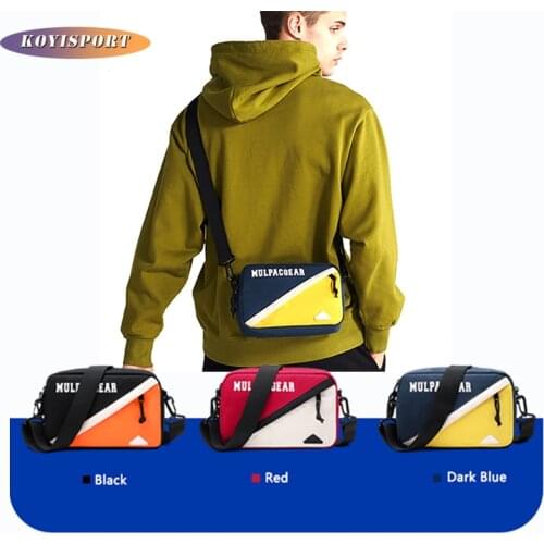 Male Sling Chest Saddlebag Messenger Handbag Cross Body Men Shoulder Bag