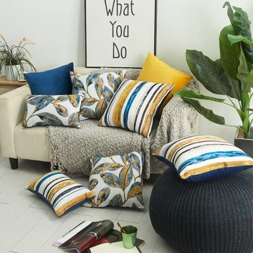 GY0033 Cushion Case (No Filling) 1PC Polyester Home Decor Bedroom Decorative Sofa Car Throw Pillows