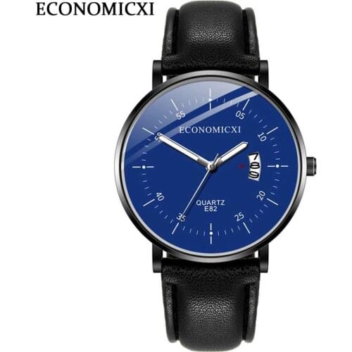 2021 New High School Boys Watch New Concept Night Light Junior High School Students Multi-functional Ultra-thin Quartz Watch