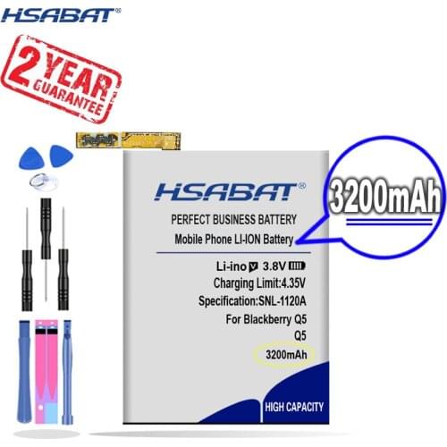 New Arrival [ HSABAT ] 3200mAh BAT-51585-003 PTSM1 BAT-51585-103 Replacement Battery for Blackberry Q5 Q5 LTE SQR100-1