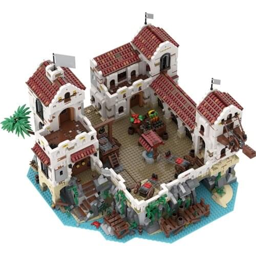 Pirate Theme Eldorado Fortress Pirates Pirates of Barracuda Bay for 49155 49016 Series Ideas Model Building Blocks Bricks Toys