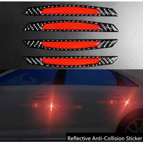 Warning Safety Mark Car Reflective Strip Anti-collision For Audi A3 A4 A5 A6 A7 A8 B6 B7 B8 C5 C6 TT Q3 Q5 Q7 S3 S4