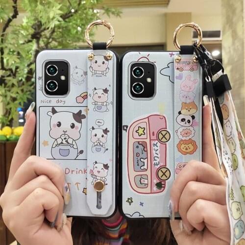 Luxury Silicone Phone Case For Asus Zenfone 8/ZS590KS/2A007EU Back Cover Waterproof Anime Original