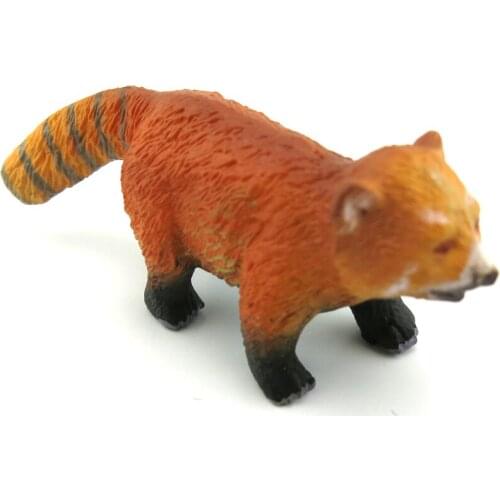 Cute Raccoon Simulation Animals Model Plastic Toys Furnishing Articles Wildlife Forest Animal Models Children Birthday Gifts
