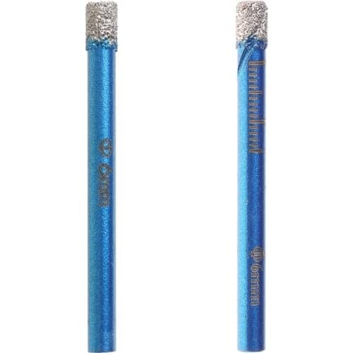 Durable Diamond Coated Core Drill Bit Dry Drilling for Glass Marble Granite Quartz Porcelain Ceramics Dropship