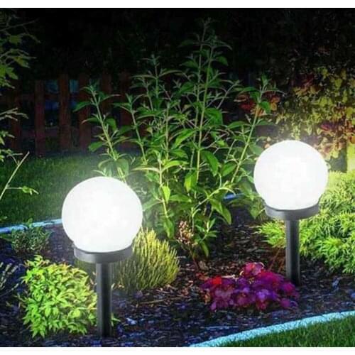 LED Solar Lawn Light Outdoor Solar Powered Lamp Lantern Waterproof Landscape Lighting For Pathway Patio Yard Garden Decoration