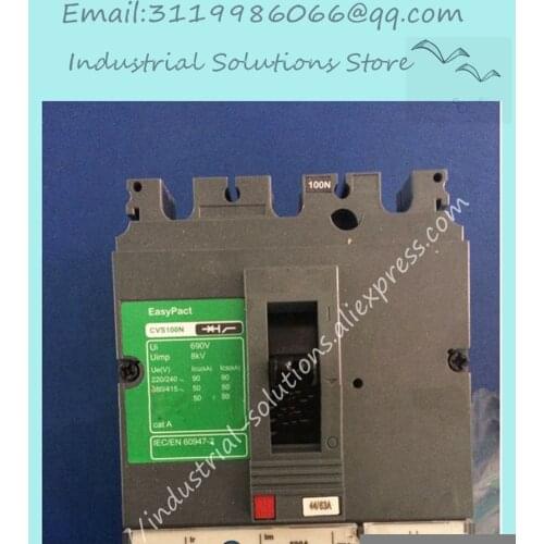 Thermal Magnetic Plastic Case Distribution Protection Circuit Breaker CVS100FTM100D 3P3D Stationary Front Connection