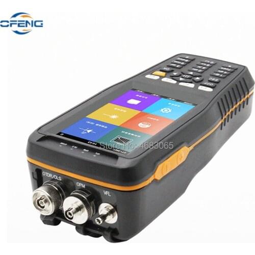 TM290 Smart Handy OTDR 4 in 1 OPM OLS VFL Touch Screen 3m to 60km Range 2019 New Tester Optical Time Domain Reflectometer