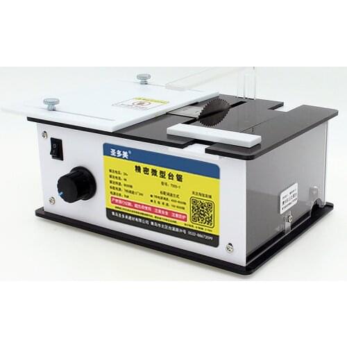 Precision Mini Table Saw Small Household Diy Table Saw Multifunctional Woodworking Saw T555-1