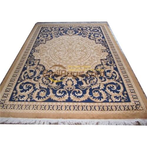 For carpetshaggy rugcarved carpet Traditional savonery Inspired Hmade Room Floor Decoration Squarechinese aubusson rug