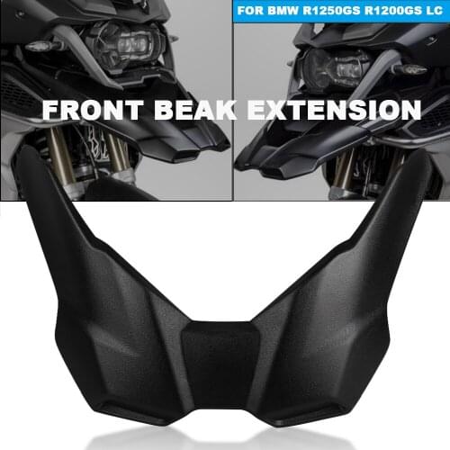 Front Wheel Upper Cover Hugger Fender Beak Nose Cone For BMW R1250GS R 1250 GS 2019-2021 R1200GS LC 17-2021 FRONT BEAK EXTENSION
