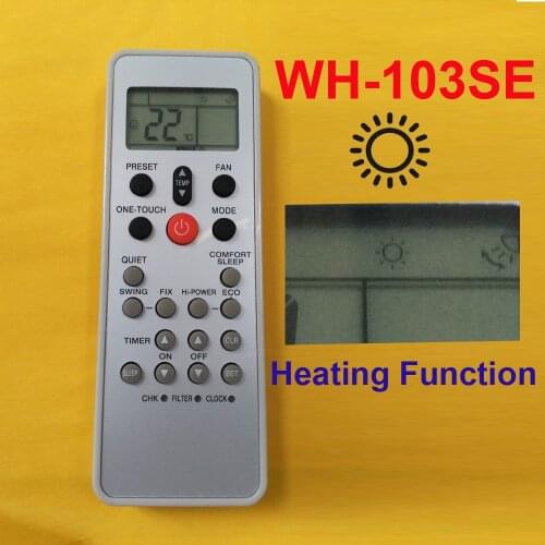 YINGRAY Replacement for TOSHIBA Air Conditioner Remote Control Model Number WH-L03SE (Heating function) Heating!!!! Heating