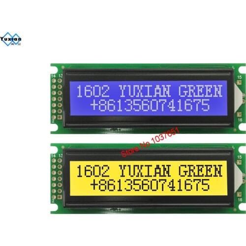LCD Display 1602 Plastic Double 14PIN HD44780 1602DB-V3.0 Instead WH1602-D LMB1602N
