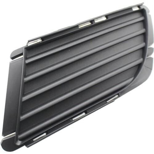 1 Piece Front Bumper Fog Left Grille Replacement Fit for Vauxhall Corsa C 2003 2004 2005 2006 Car Accessories Black