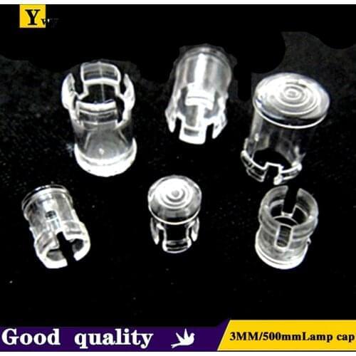 1000/PCS 3/5MM Lamp Protection Shell LC3-1 Light Guide Column Led Light Guide Column Light Guide Cap Cover Photosensitive Sleeve