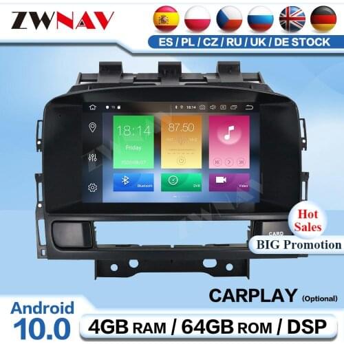 2 Din Android For Opel Vauxhall Holden Astra J 2010 2011 2012 2013 CD300 CD400 Radio Receiver Audio Stereo Player GPS Head Unit