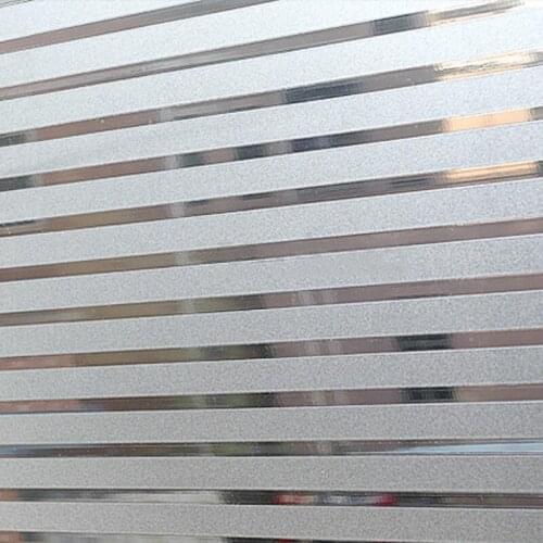 2M Waterproof Window Film Foggy Bathroom Privacy Window Film Glass Stickers Decorative Films for Home Decor