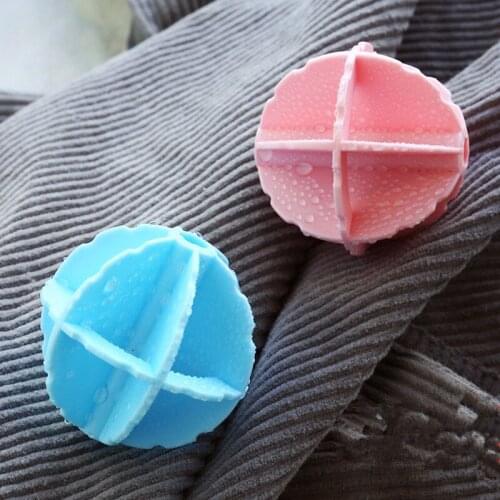 2pcs/set Anti-winding Washing Machine Balls Decontamination Cleaning Balls Laundry Balls Drier Ball