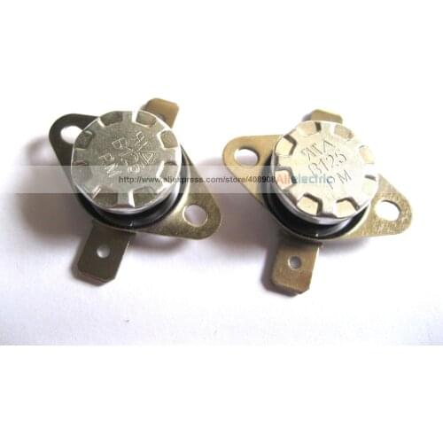 50 Pcs Temperature Switch Thermostat 125Degree N C KSD301
