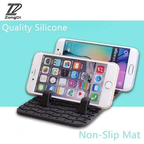 ZD 1X Car multifunction phone stand Dashboard Non-slip mat For Hyundai solaris ix35 Renault megane captur Fiat punto accessories