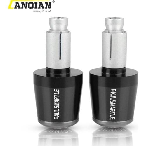 For DUCATI PAUL SMART LE YAMAHA HONDA Motorcycle with 7/8* 22mm Hand Bar Ends Slider Handle Bar End Grips Cap Accessories
