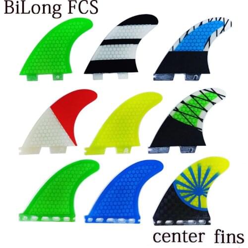 Single center fin surf board carbonfiber surfboard fins surf fin new future BiLong FCS 2 FIN wakeboard surfing boat fins