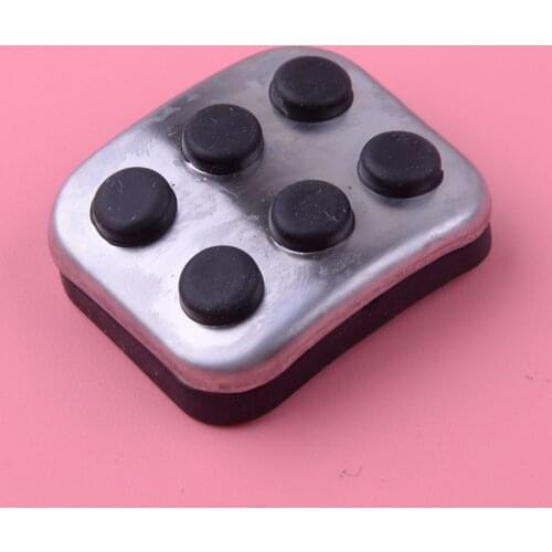 DWCX Interior Fuel Emergency Brake Pedal Pad Car Fit For Dodge Challenger Charger Magnum Chrysler 300 2006 2007 2008