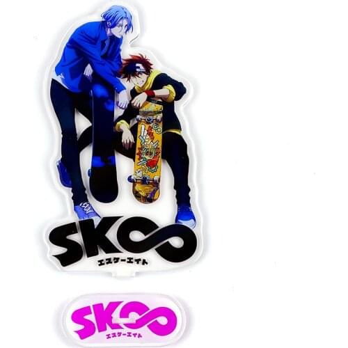 SK8 the Infinity Kyan Reki Hasegawa Langa couple acrylic standee figurines desk decoration cake topper anime
