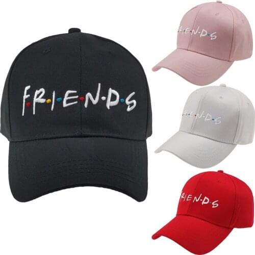 FRIENDS TV Show Hat women men fashion dad hat friends embroidery baseball cap cotton adjustable snapback hats new casual caps