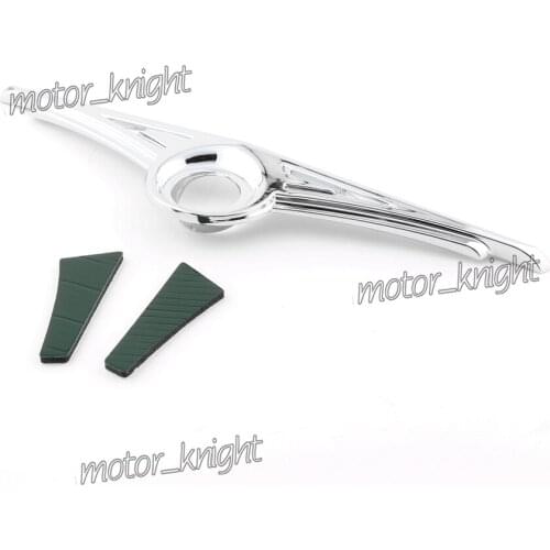 Chrome Motorcycle Accessories Trunk Key Hole Trim Case for Honda GL1800 Goldwing1800 2001-2018 02 03 04 05 06 07 08 09 10