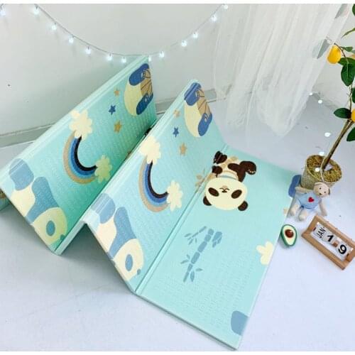 Play Mat for Babies Childrens Rug on the Floor Foldable Waterproof Soft Kids Rug Infants Crawling Carpet Xpe Foam Puzzle Mats