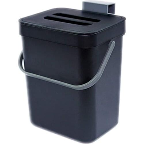 Kitchen Compost Bin for Countertop or Under Sink Composting, Ndoor Home Trash Can with Removable Airtight Lid