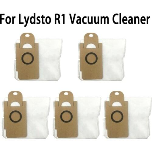 5pcs Vacuum Dust Bags For Lydsto R1 R1A Vacuum Cleaner Sweeper Replace Household Cleaning Parts Replacement Tools Vacuum Bags