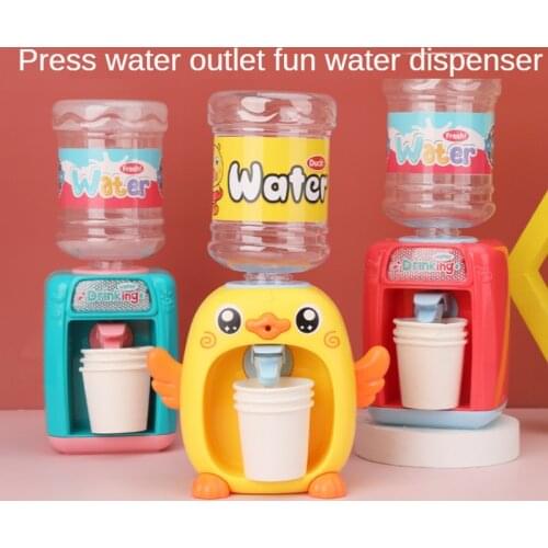 Mini Fun Drinking Fountain Toys Of Simulated Children Play House Water Dispensing Machine Baby Educational Kitchen Toys