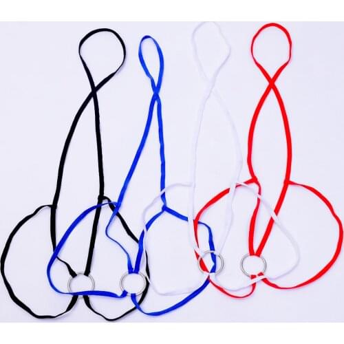 Men Sexy Strappy Thongs Bodysuit Mankini Harness Underwear G-String Red Lingerie for Men Eeotic Apparel