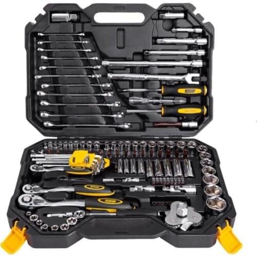 Tool Set Hand Tools for Car Repair Ratchet Spanner Wrench Socket Set Professional Bicycle Car Repair Tool Kits