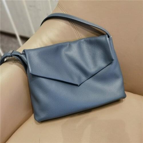2021 New Design Leather Large Capacity Crossbody Bag Fashion Single Shoulder Bag Multifunctional Envelope Bag For Women