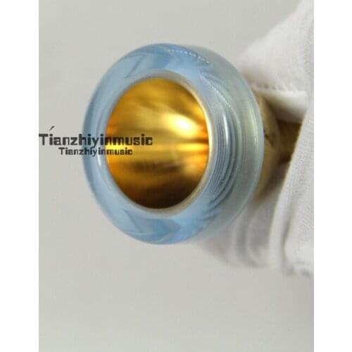 New style Barirone Trombone Entry Monel Mouthpiece Gold-plated