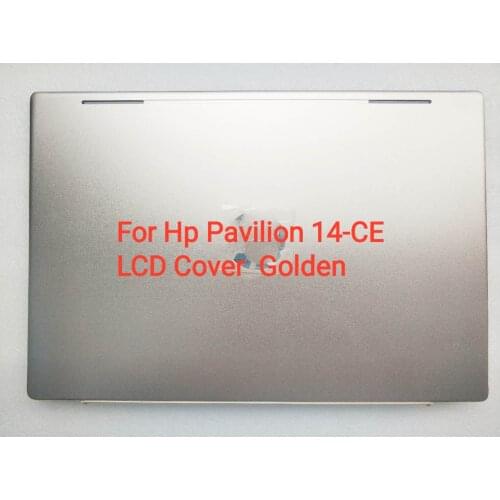 Original For HP Pavilion 14-CE Silver TPN-Q207 LCD Back Cover Lid Rear Dispiay back cover L19174-001 L19181-001