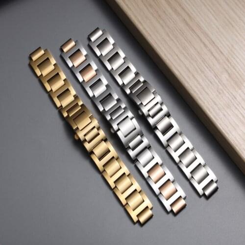 Superior original quality 316L Stainless Steel watchband For Cartie Ballon Bleu 16mm Waterproof Wrist Bracelet For Women Stock