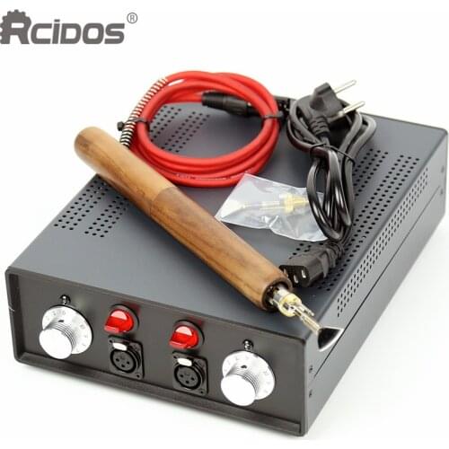 RCIDOS F/FN/FNR/S/L/Y seris wax spatula/watch strap burnisher,Leather Creaser tips,Electric Creasing Machine