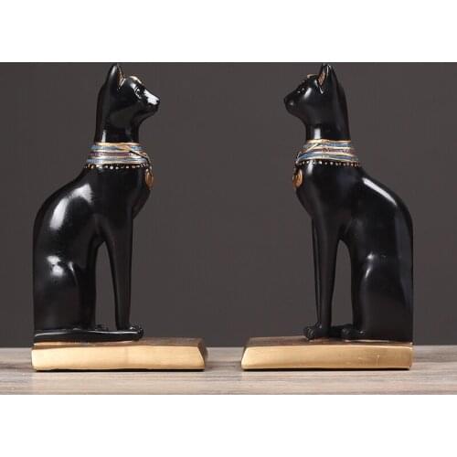 NORDIC ART RESIN BOOKEND ANIMAL MODEL FURNISHINGS RESIN BOOKEND PAINTING CRAFTS BIG STATUE MODERN HOME DECORATION ACCESSORIES