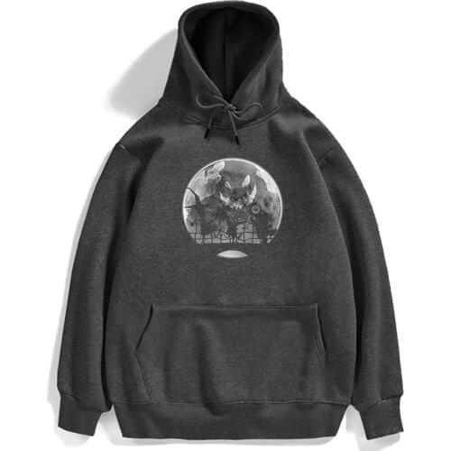 Pullovers Hoodies Night Oogies Boys Cool Printing New Men Hoodie Streetwear Retro Mens Clothing Oversized Fashion Mens Hoody