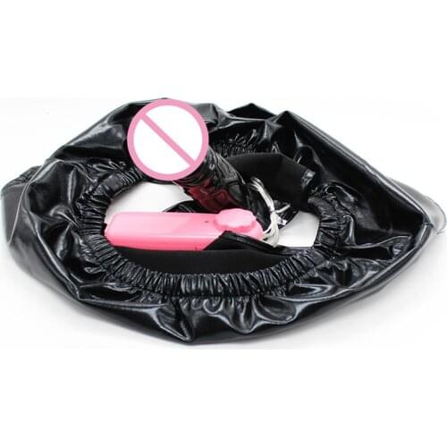 Unisex Chastity Pants Strap On Butt Plug Vibrator BDSM Bondage Toys Vibrating Anal Plug Adult Sex Products for 18+ Women Men Gay