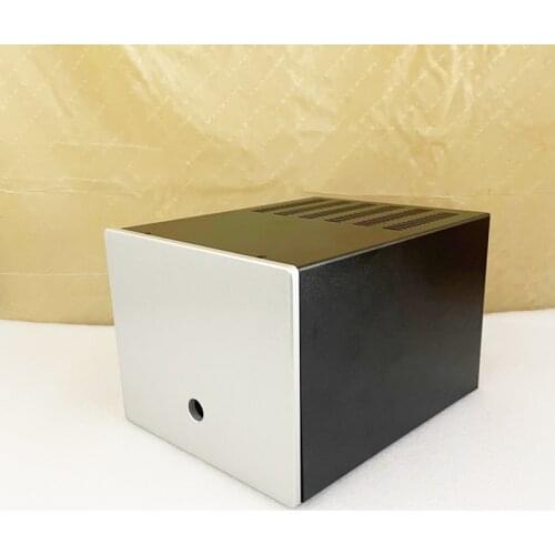 180*150*230MM S180 vertical all-aluminum power amplifier chassis two-layer structure aluminum panel vertical chassis box