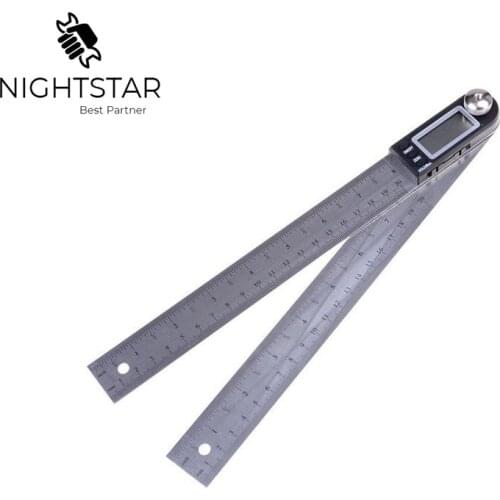0-200mm 8'' Digital Meter Angle Inclinometer Angle Digital Ruler Electron Goniometer Protractor Angle finder Measuring Tool