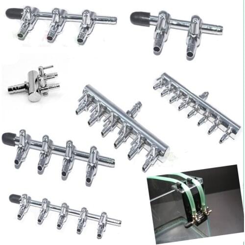 1Pc Aquarium Air Splitter Airline Tubing Air Flow Divider Air Valve Controller Switch Air Manifolds Taps Aquarium Accessories