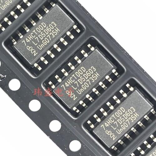 10pcs 74HCT00 74HCT00D SN74HCT00DR SOP-14